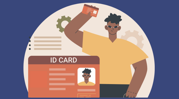 Getting ID to access benefits